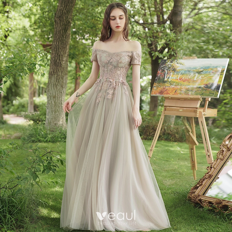 sage green lace bridesmaid dresses Sage Green Lace Pearls Chiffon Bridesmaid Dress