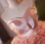 Charmant Rougissant Rose Volants Robe De Bal 2024 Robe Boule Bustier Sans Manches Dos Nu Tribunal Train Promo Robe De Ceremonie