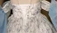 Chic / Beautiful Sky Blue Beading Birthday Flower Girl Dresses 2024 Ball Gown Strapless Sleeveless Bow Backless Floor-Length / Long