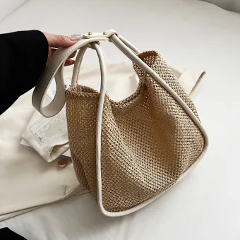 Fashion White Braid Casual Women S Bags 2023
