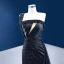 Haut de Gamme Charmant Noire Fait main Perlage Paillettes Robe De Soirée 2022 Trompette / Sirène Une épaule Sans Manches Dos Nu Chapel Train Soirée Robe De Ceremonie