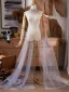 Charming Lavender Handmade  Rhinestone Evening Party shawl 2025