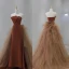 Sexy Burgundy Evening Dresses 2023 Trumpet / Mermaid Off-The-Shoulder Sleeveless Backless Bow Sweep Train Evening Party Formal Dresses