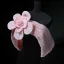 Fashion Black Flower Velvet Prom Dresses 2024 Trumpet / Mermaid Strapless Sleeveless Backless Bow Sweep Train Prom Formal Dresses