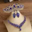 Fashion White Crystal Rhinestone Wedding Tiara Bridal Hair Accessories 2022 Alloy