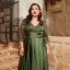 Chic / Beautiful Dark Green Lace Flower Plus Size Evening Dresses  2025 A-Line / Princess V-Neck 3/4 Sleeve Backless Prom Floor-Length / Long Formal Dresses
