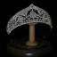 Glitter Zilveren Rhinestone Huwelijk Tiara 2022 Zirkonium Legering Tiara Bruids Haaraccessoires