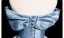 Elegant Sky Blue Satin Prom Dresses 2025 Ball Gown Off-The-Shoulder Short Sleeve Backless Floor-Length / Long Prom Formal Dresses