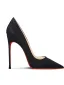 Chic / Beautiful Champagne Glitter Evening Party Pumps 2026 Leather 12 cm Stiletto Heels Pointed Toe Pumps High Heels