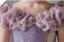 Sparkly Lilac Pearl Sequins Birthday Ball Gown Flower Girl Dresses 2024 Scoop Neck Short Sleeve Floor-Length / Long