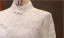 Chinese style White Beading Sequins Evening Party Cheongsam 2026 Trumpet / Mermaid High Neck Short Sleeve Knee-Length
