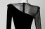 Sexy Black Beading Evening Dresses 2026 Trumpet / Mermaid Scoop Neck Long Sleeve Floor-Length / Long Formal Dresses