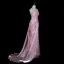 Fantaisiste Rose Bonbon Perlage Faux Diamant Paillettes Robe De Soirée 2026 Satin Trompette / Sirène Bustier Sans Manches Dos Nu Train De Balayage Robe De Ceremonie