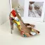 Fashion Street Wear Doodle Pumps High Heels 2022 12 cm Stiletto Heels Pointed Toe Pumps