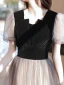 Chic / Beautiful Black Sequins Prom Dresses 2022 A-Line / Princess Square Neckline Short Sleeve Floor-Length / Long Prom Prom Dresses