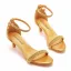 Charmant Blanche Perle Chaussure De Mariée 2023 Bride Cheville 5 cm Talons Aiguilles Peep Toes / Bout Ouvert Mariage Sandales Talons Hauts