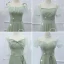 Modest / Simple Sage Green Bridesmaid Dresses 2023 A-Line / Princess Short Sleeve Backless Floor-Length / Long Bridesmaid Dresses