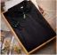 Chinese style Black Summer Tea-length Cheongsam 2024 Trumpet / Mermaid High Neck Short Sleeve