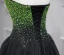 Sexy Black Beading Sequins Prom Dresses 2024 A-Line / Princess Sweetheart Sleeveless Backless Floor-Length / Long Formal Dresses