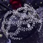 Piękne Srebrny Rhinestone Ślub Ozdoby Do Włosów Ślubne 2023 Stop