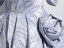Elegant Lavender Cascading Ruffles Satin Prom Dresses 2024 Ball Gown Off-The-Shoulder Short Sleeve Backless Sweep Train Prom Formal Dresses