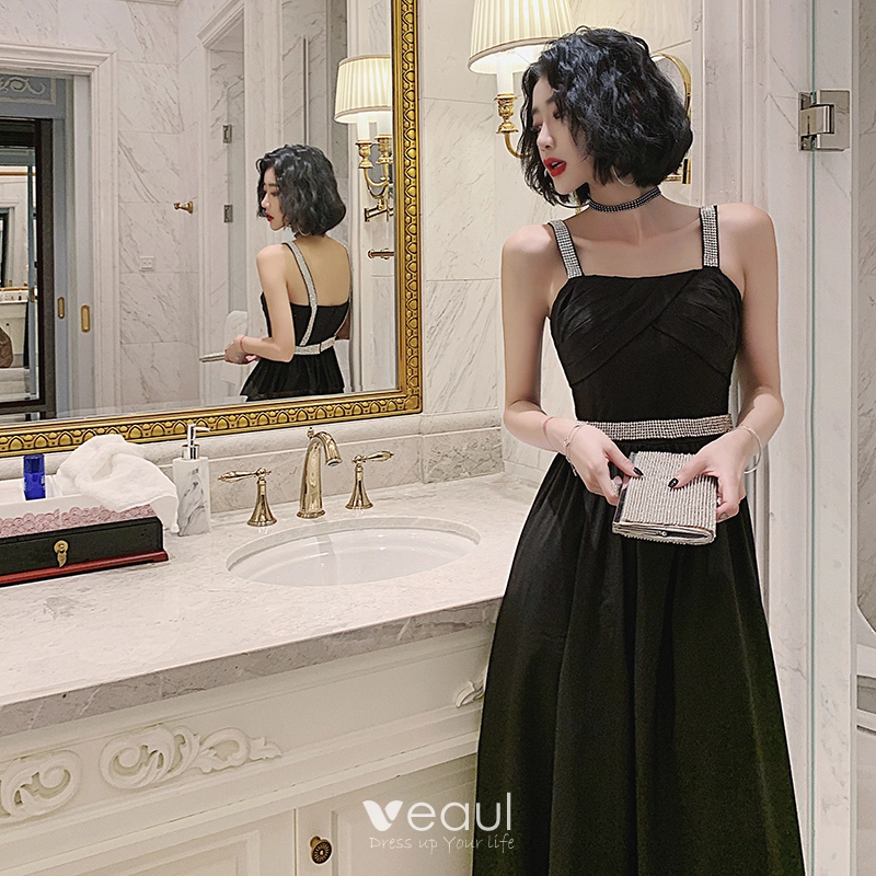 black prom dress fight bathroom Strapless Black Prom Dress: Blondie Nites 5434BN Black / 0 main image 0