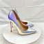 Chic / Belle Blanche Laser Soirée Escarpins 2023 12 cm Talons Aiguilles À Bout Pointu Escarpins Talons Hauts