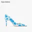 Chic / Beautiful Green Heart-shaped Prom Pumps 2023 Leather 10 cm Stiletto Heels Pointed Toe Pumps High Heels