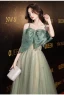 Fashion Sage Green Sequins Prom Dresses 2022 A-Line / Princess Spaghetti Straps Bow Rhinestone Sleeveless Backless Floor-Length / Long Prom Formal Dresses