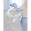 Elegant Sky Blue Pearl Prom Dresses Prom Dresses 2023 A-Line / Princess Square Neckline Puffy Short Sleeve Bow Backless Floor-Length / Long Prom Formal Dresses