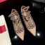 Charmant Blanche Été Vêtement de rue Plate Chaussures Femmes 2022 Cuir T-Strap Rivet À Bout Pointu Chaussures Femmes