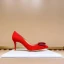 Fashion Black Evening Party Rhinestone Suede Leather Pumps 2023 10 cm Stiletto Heels Pointed Toe Pumps High Heels