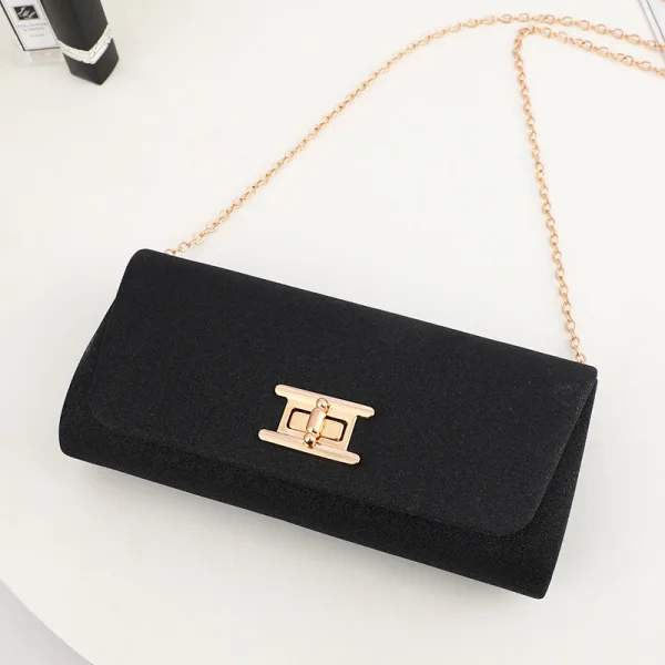 Fashion Silver Solid Color Prom Clutch Bags 2023