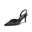 Charming Black Evening Party Rhinestone Womens Shoes 2026 9 cm Stiletto Heels Pointed Toe High Heels