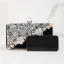 Vintage / Originale Noire Perle Faux Diamant Soirée Pochette 2023