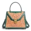 Vintage / Retro Dark Green Handmade  Leather Casual Women's Bags Tote Bag Shoulder Bags 2022