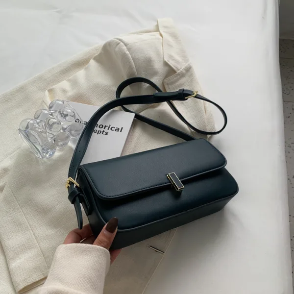 Simple Noire Désinvolte Sacs Pour Femmes Sac de messager 2023
