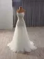 Sexy White Beading Sequins Evening Dresses 2025 A-Line / Princess Strapless Sleeveless Backless Floor-Length / Long Evening Party Formal Dresses