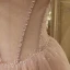 Fabelaktig Ensfarget Perle Rosa Vår Ballkjoler 2021 Prinsesse Kjæreste Uten Ermer Kryssede Stropper Glitter Tyll Taft Lange Formelle Kjoler