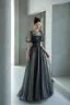 Chic / Beautiful Black Glitter Appliques Prom Dresses 2024 A-Line / Princess Scoop Neck Short Sleeve Backless Floor-Length / Long Prom Formal Dresses