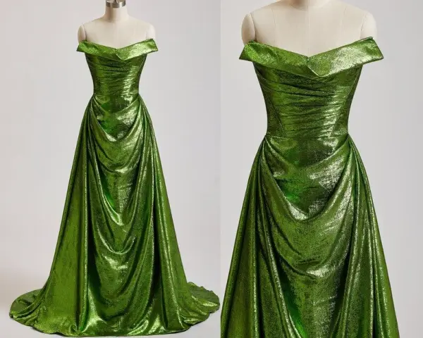 Sexy Grün Pailletten Abendkleider 2025 A Linie Bandeau Ärmellos Rückenfreies Sweep / Pinsel Zug Festliche Kleider