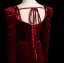 Vintage / Retro Burgundy Rhinestone Velvet Prom Dresses 2025 Trumpet / Mermaid Spaghetti Straps Long Sleeve Backless Sweep Train Formal Dresses