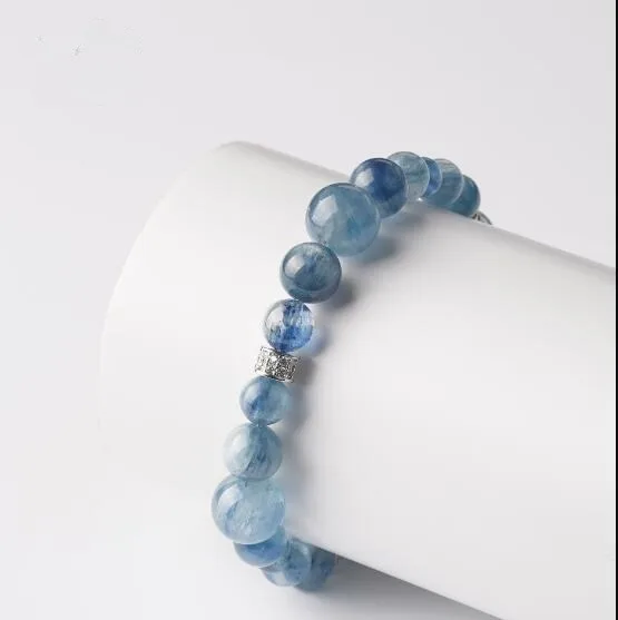 Fashion High-end Sky Blue Multi-Colors Handmade Natural Crystal Bracelet 2026 Accessories