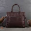 Vintage / Retro Brown Leather Street Wear Women's Bags Handbag 2023