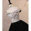 Elegant Black Glitter Prom Dresses 2023 Ball Gown Off-The-Shoulder Sleeveless Backless Floor-Length / Long Prom Formal Dresses