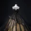 Elegant Black Beading Lace Flower Prom Dresses 2022 Ball Gown Scoop Neck Sleeveless Backless Cascading Ruffles Floor-Length / Long Formal Dresses