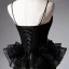 Elegant Black Ruffle Prom Dresses 2022 A-Line / Princess Spaghetti Straps Sleeveless Backless Floor-Length / Long Prom Formal Dresses