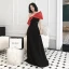 Chic / Beautiful Black Prom Dresses 2022 A-Line / Princess Strapless Bow Sleeveless Backless Floor-Length / Long Prom Formal Dresses