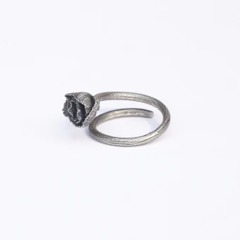 Vintage Retro Silver Flower Bridal Tail Ring 2020 Sterling Silver Rings