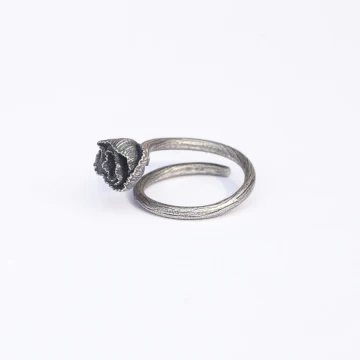 Vintage Sølv Blomst Bryllups Hale Ring 2020 Sterling Sølv Ringer